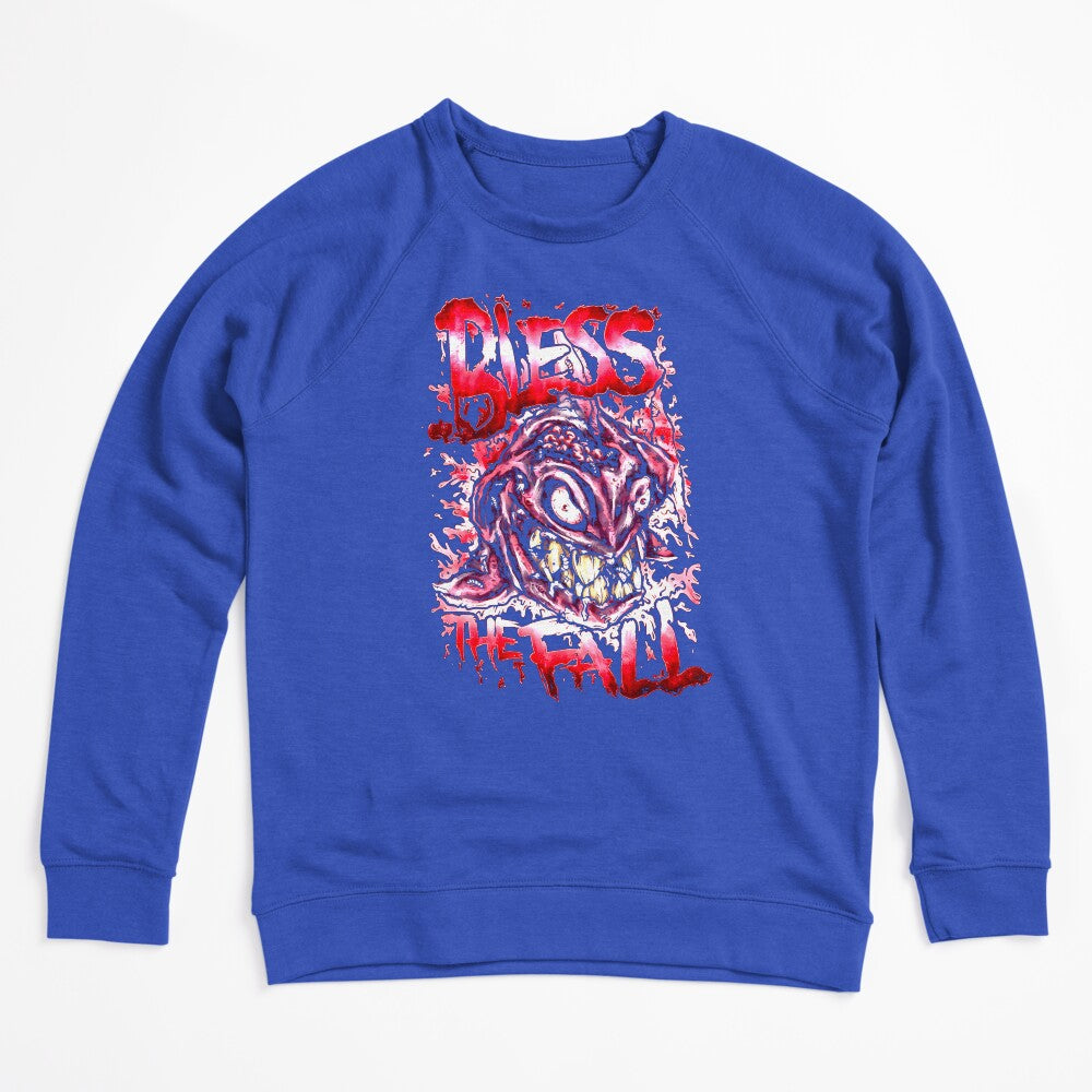 Red White Gradient Typography Band Shirt
