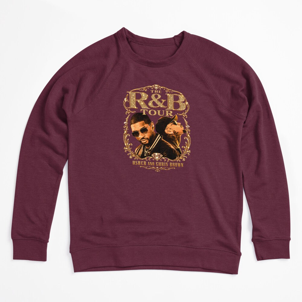 The R&B Chris Brown And Usher Tour Vintage Shirt