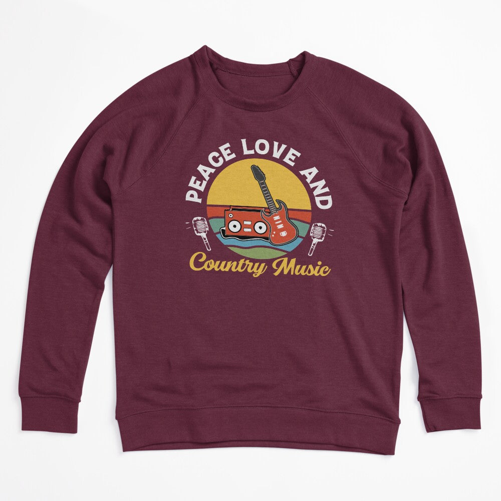 PEACE LOVE AND COUNTRY MUSIC COLLECTION Shirt