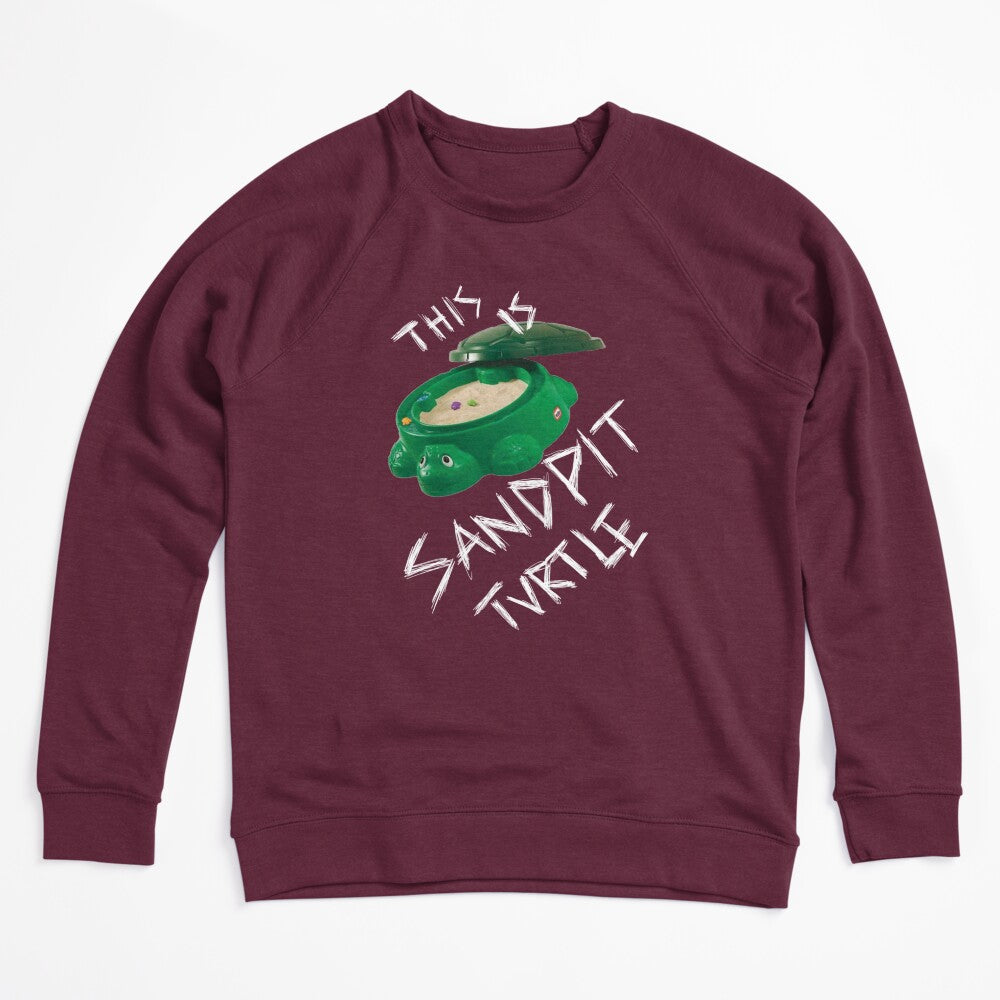 This Is Sandpit Turtle Bmth Meme White On Black Shirt