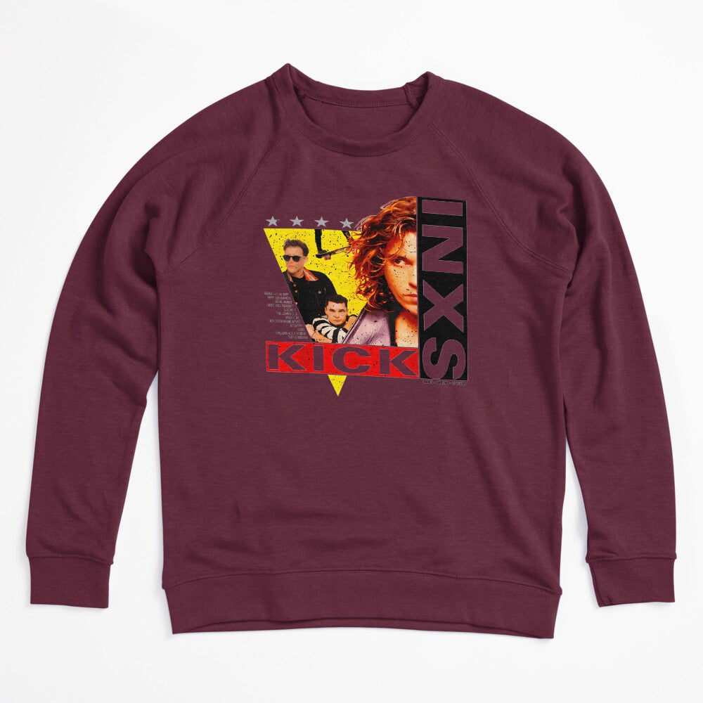 INXS Kick Album 1987 Vintage Australian Rock Band Fan Shirt