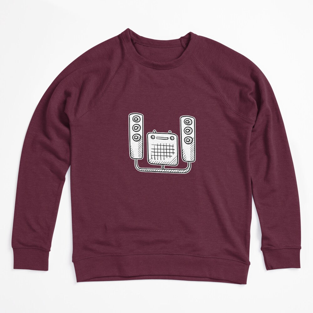 An Amplifier Connected To Concert Speakers Shirt