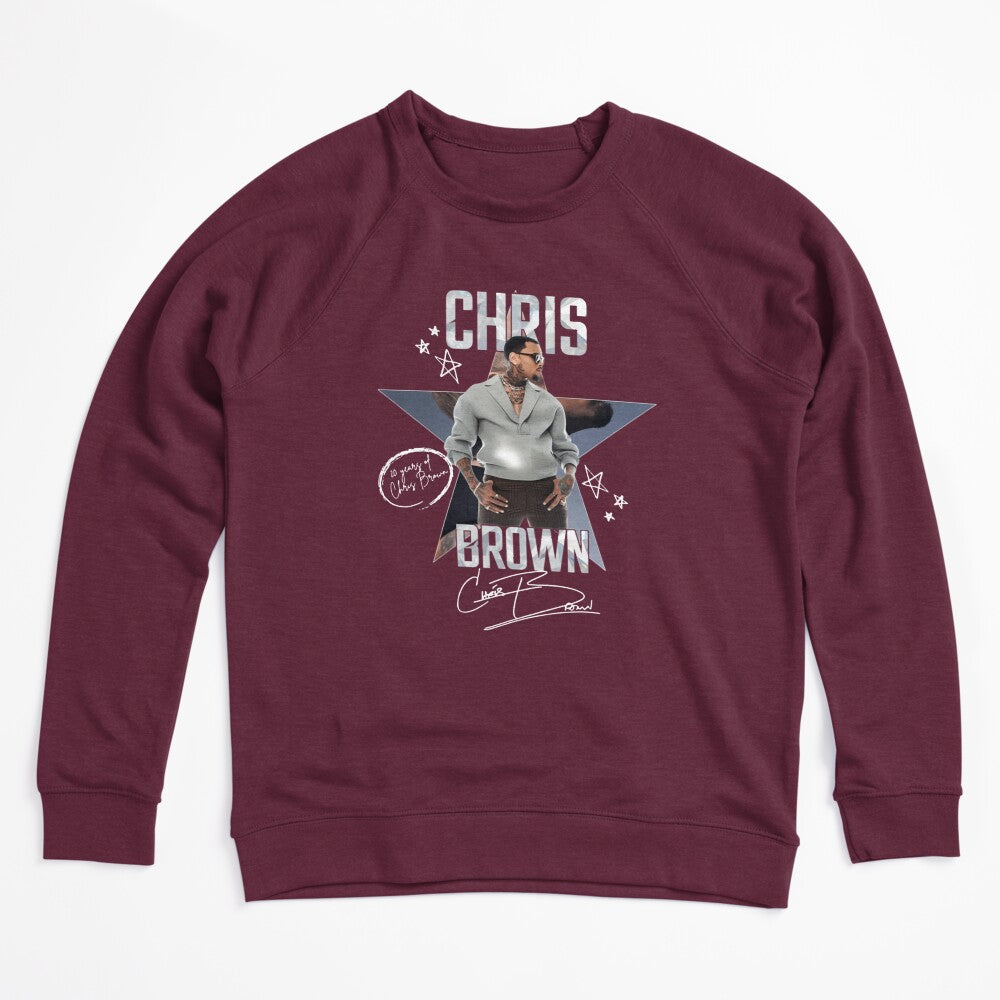 Chris Brown 20th Anniversary Portrait Design Shirt