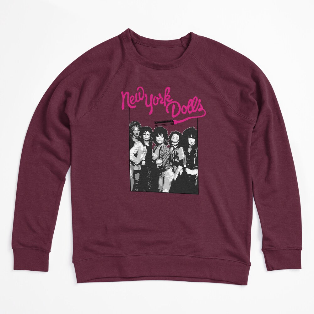 Portrait Under Hot Pink Script Shirt
