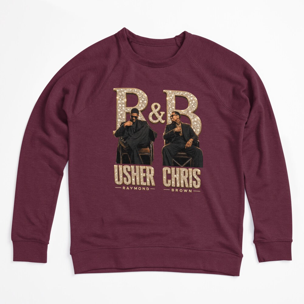 Usher Chris Brown R&B Tour Portrait Shirt