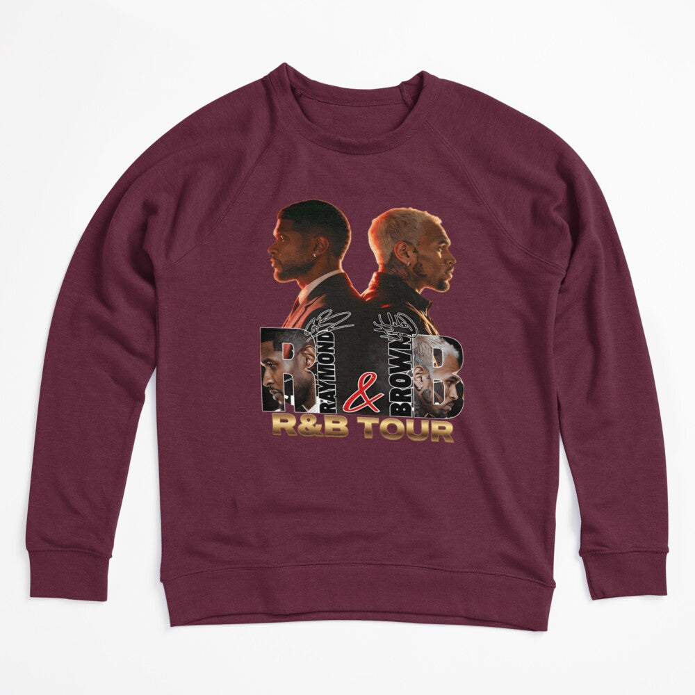 Usher Chris Brown 2026 R&B Collage Design Shirt