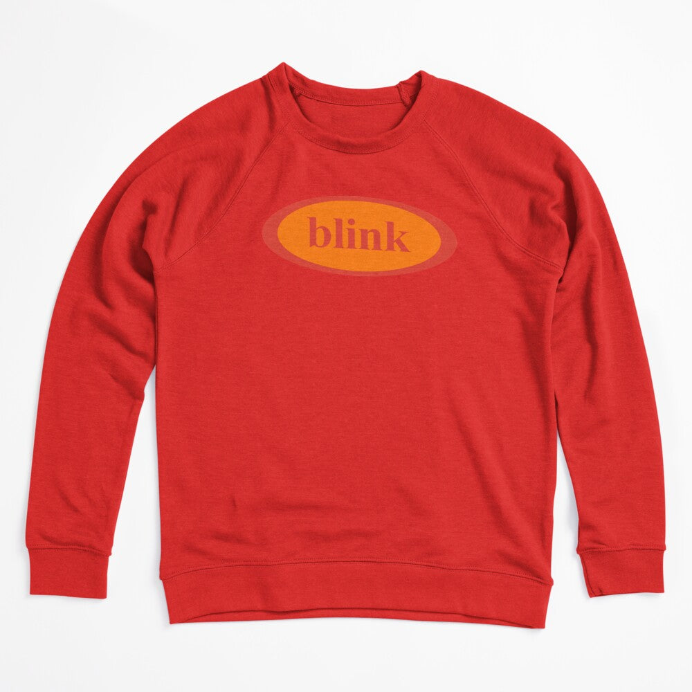 Vintage BLINK 182 Pre 182 Oval Logo Design - RedOrange Shirt
