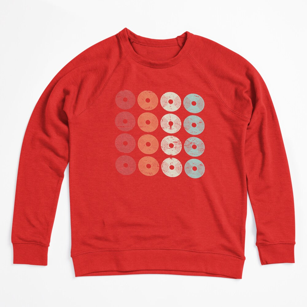 Vintage Distressed Vinyl Records Shirt