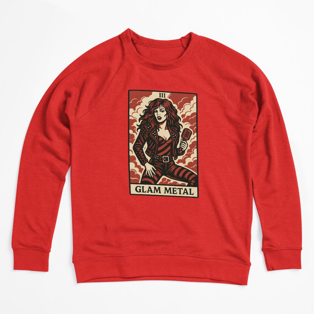 Glam Metal Tarot Card Fierce Flashy And Loud Shirt