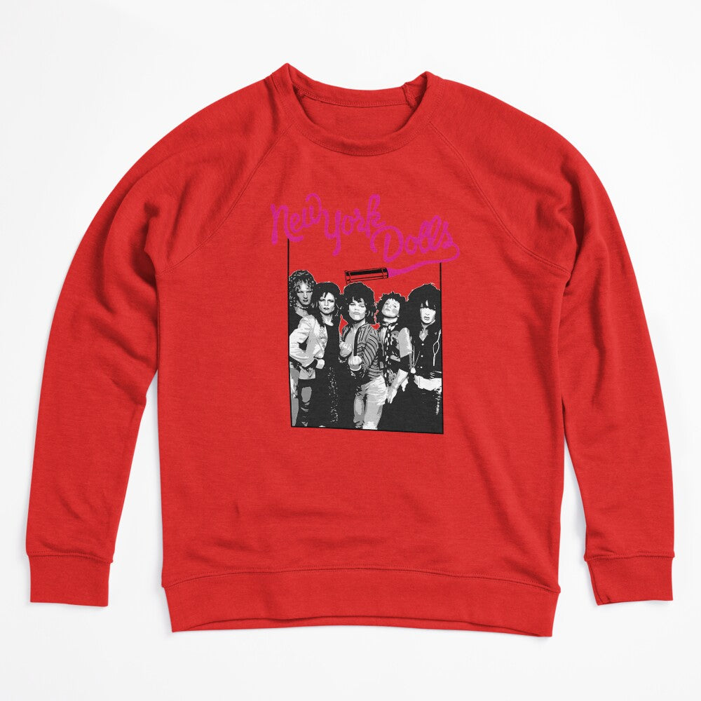 Portrait Under Hot Pink Script Shirt