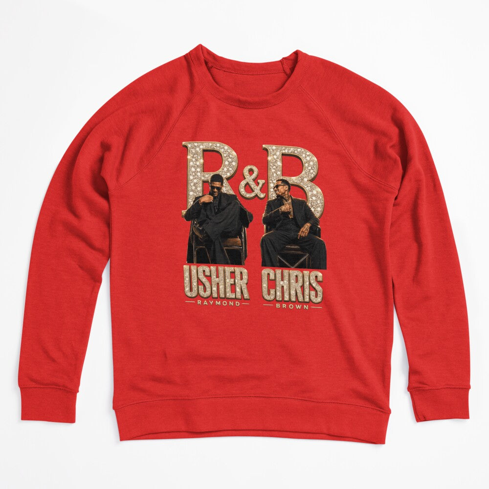 Usher Chris Brown R&B Tour Portrait Shirt