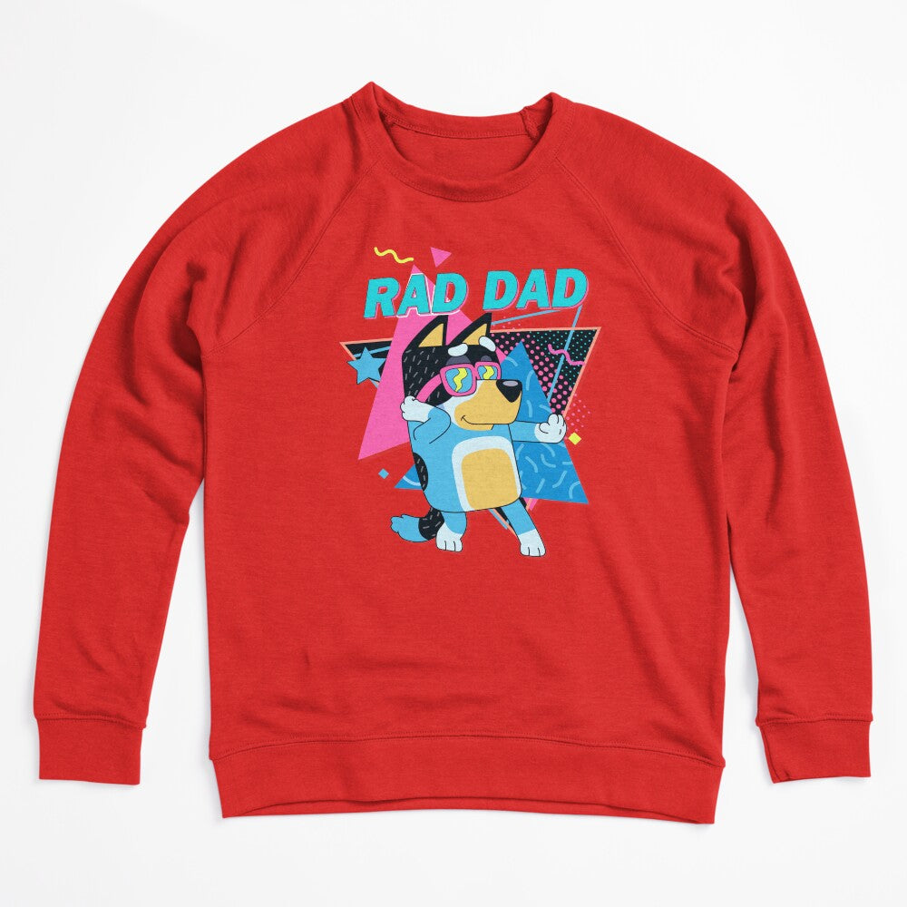 Rad Dad Dog Character Vibrant Shirt