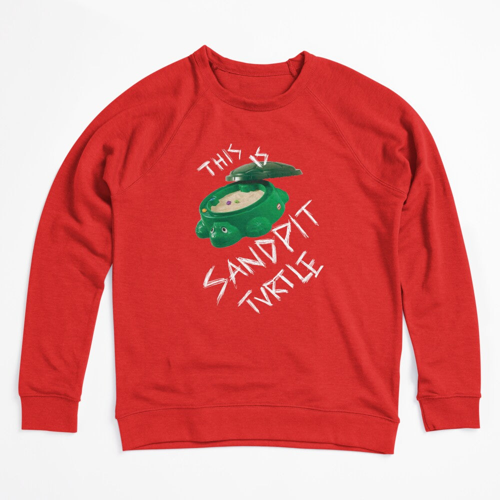 This Is Sandpit Turtle - Bmth Meme - White On Black Shirt