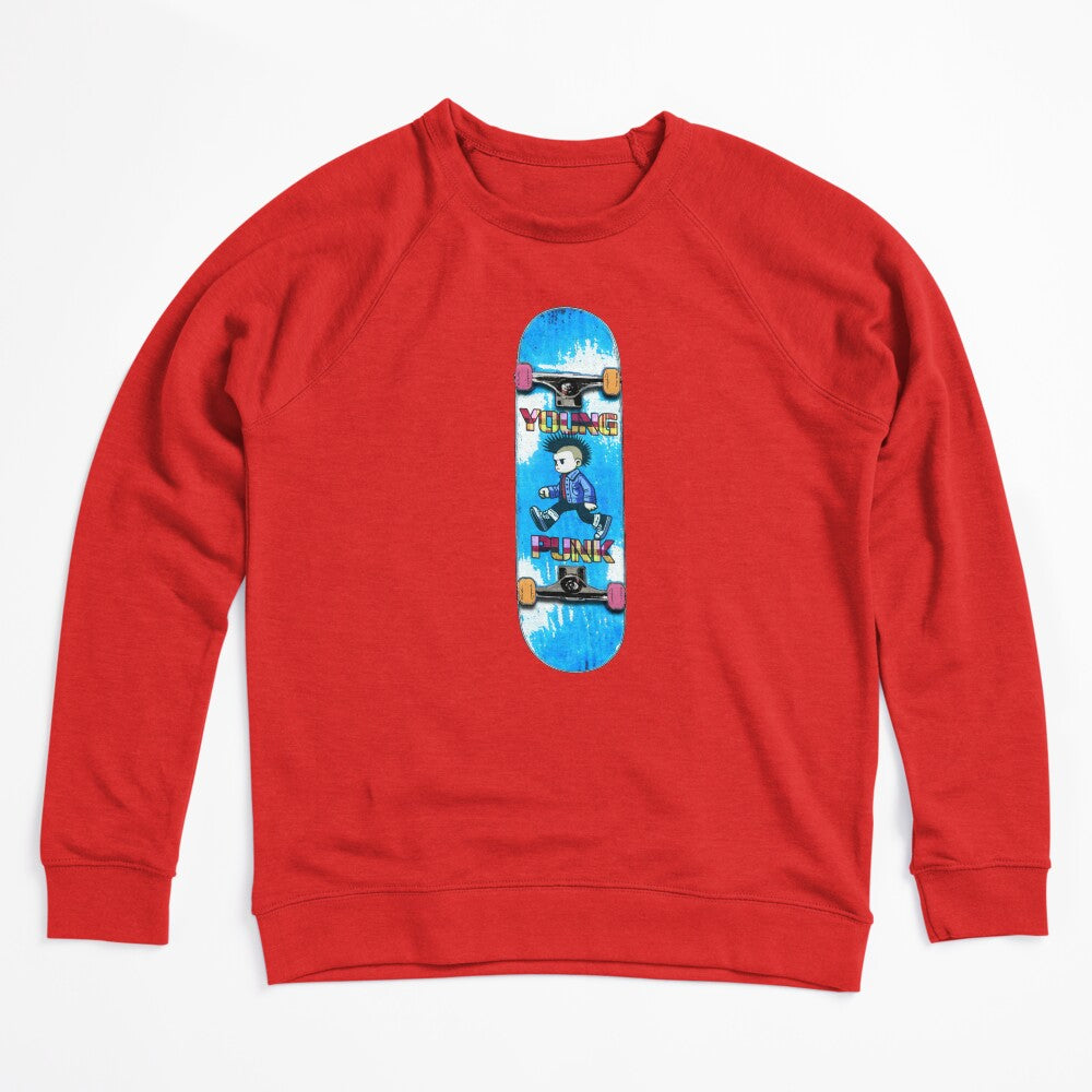 YOUNG PUNK Skateboard Design Shirt