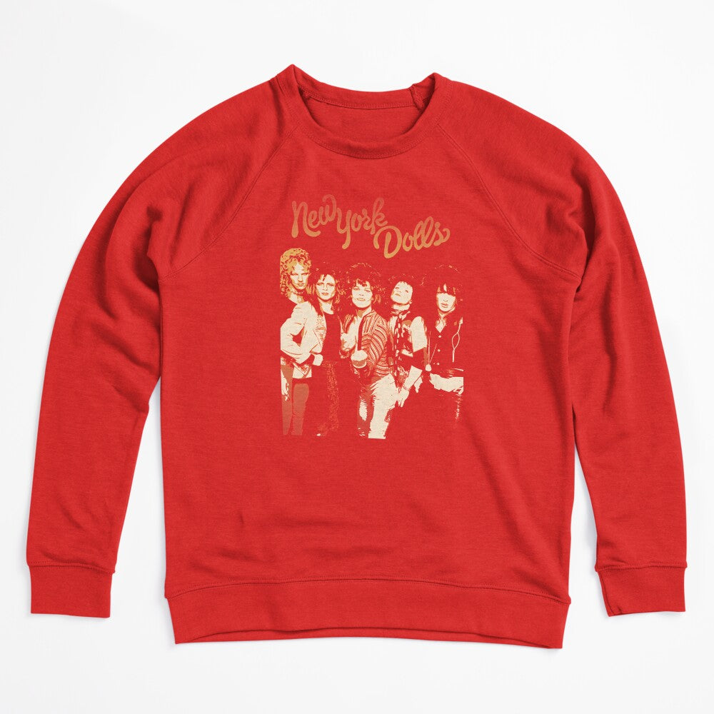 New York Dolls Proto Glam Rock Band Shirt