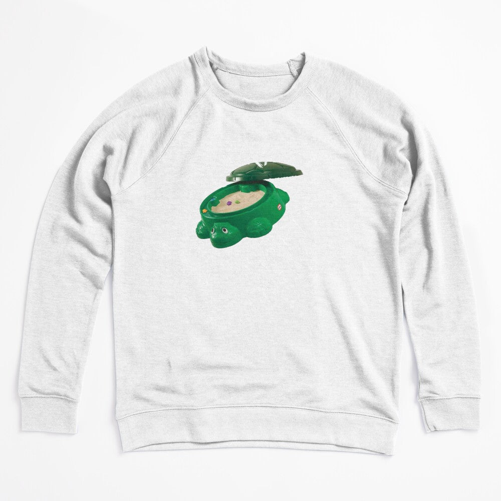 This Is Sandpit Turtle - Bmth Meme - White On Black Shirt