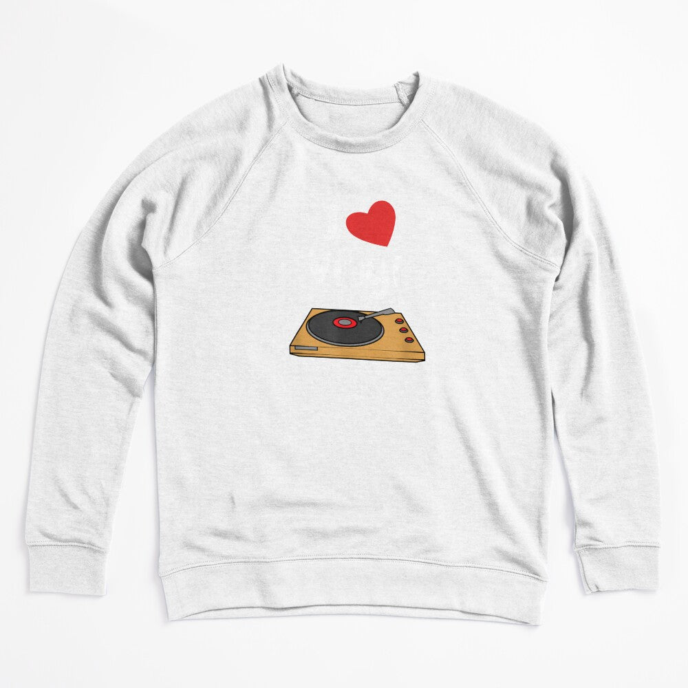 I Heart Vinyl Vinyl Record Collecting Quote Shirt