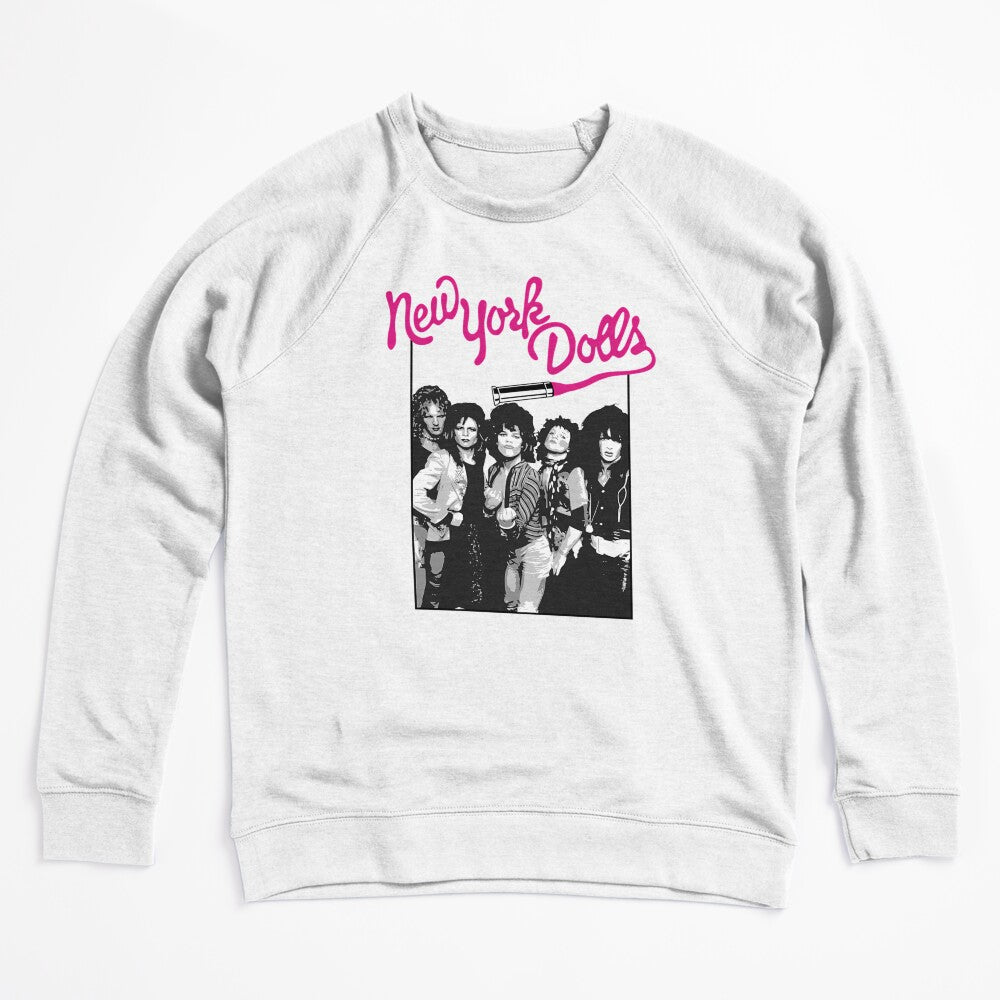 Portrait Under Hot Pink Script Shirt