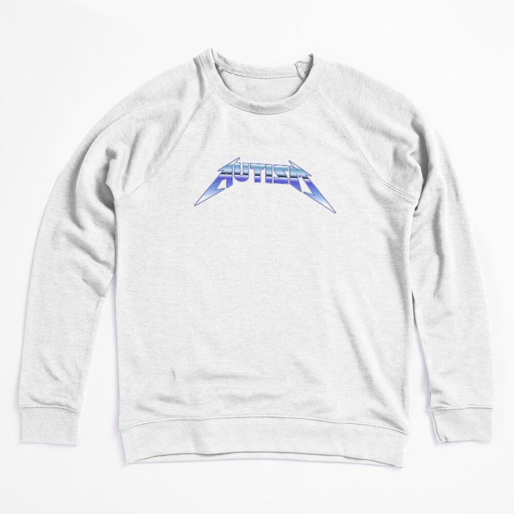 Autism Thrash Metal Gradient 80s Heavy Metal Style Shirt
