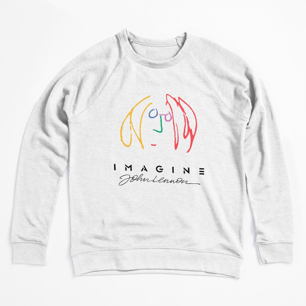 Imagine Inspirational John Lennon Music Quote Design Shirt