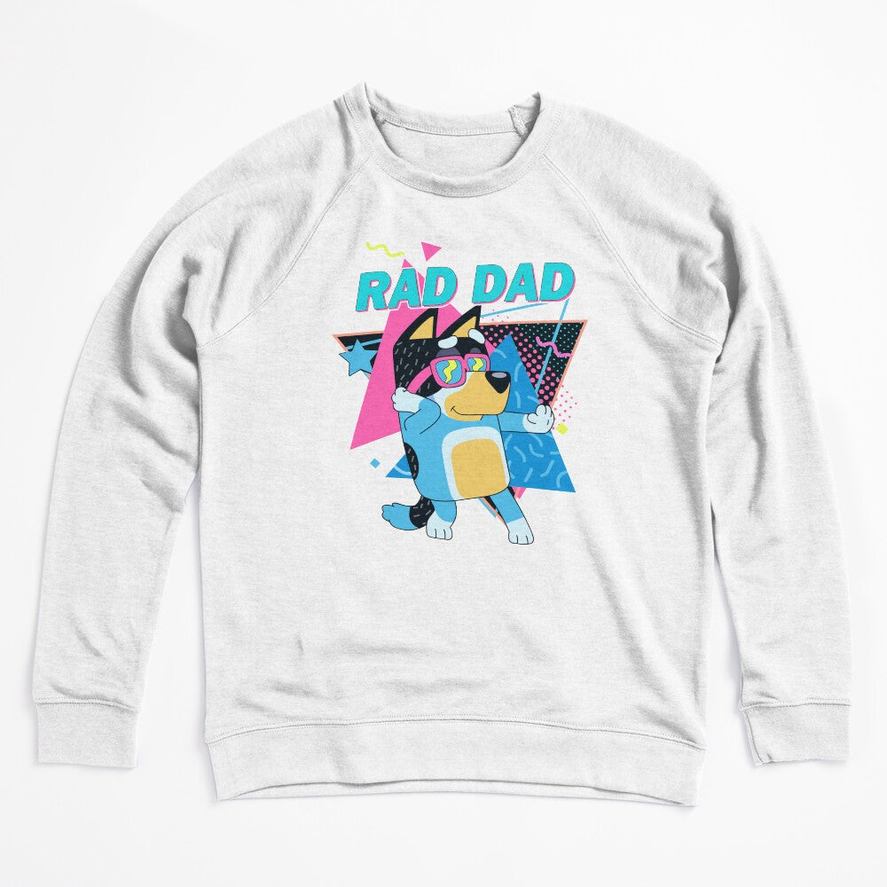Rad Dad Dog Character Vibrant Shirt