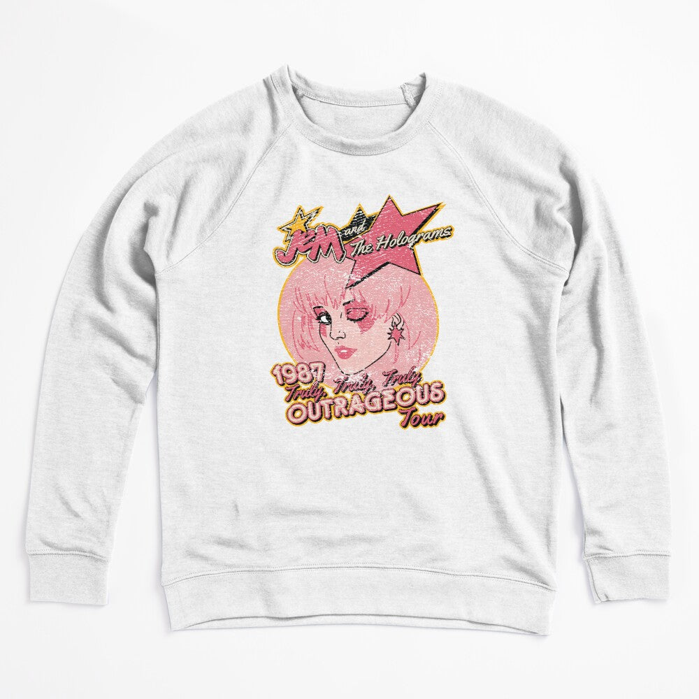 Jem And The Holograms Tour- Distressed Shirt