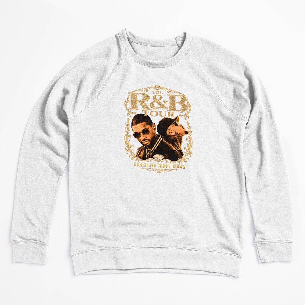 The R&B Chris Brown And Usher Tour Vintage Shirt