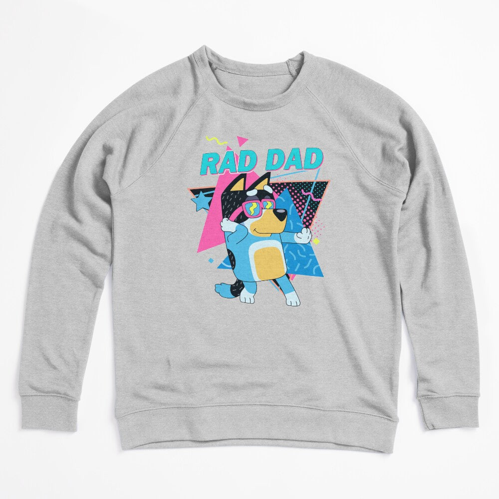 Rad Dad Dog Character Vibrant Shirt