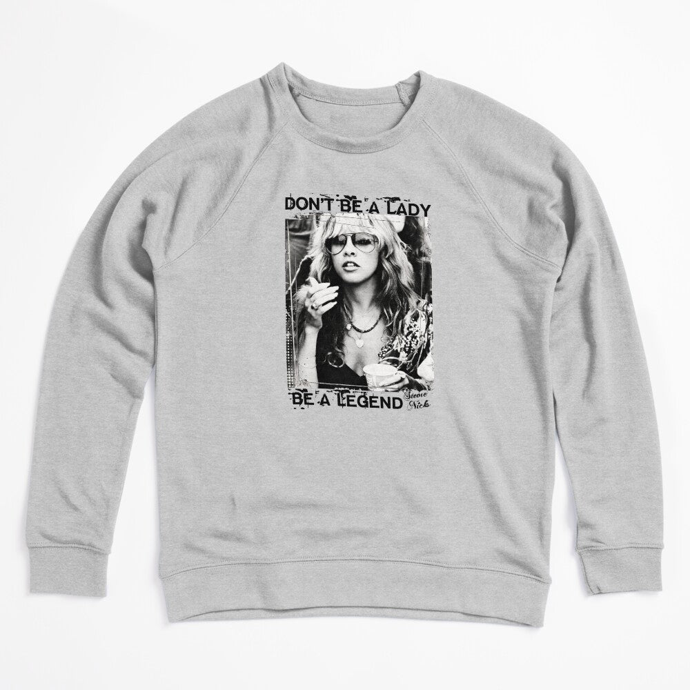 Don't Be A Lady Be A Legend Rock Music Gifts Shirt