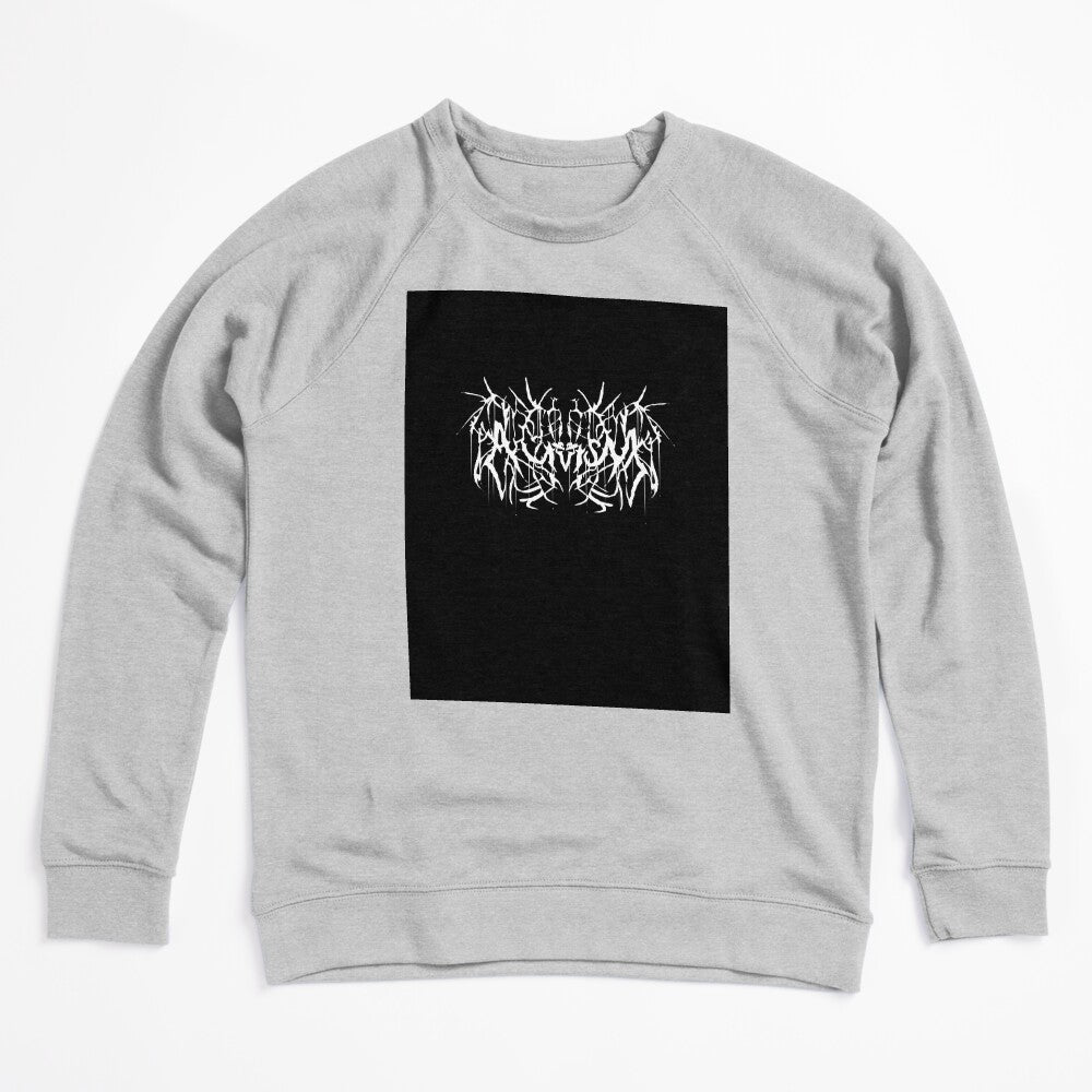 Autism Death Metal White Text Shirt