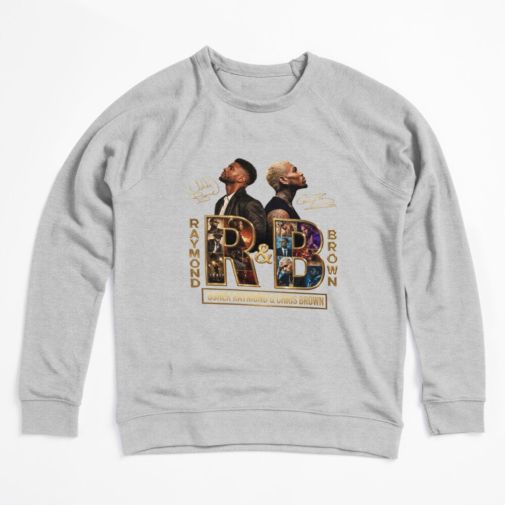 Usher Chris Brown R&B Tour Collage Shirt