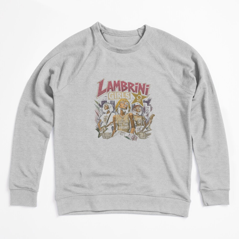 Lambrini Girls Vintage 3D Rock Band PS1 Style Shirt