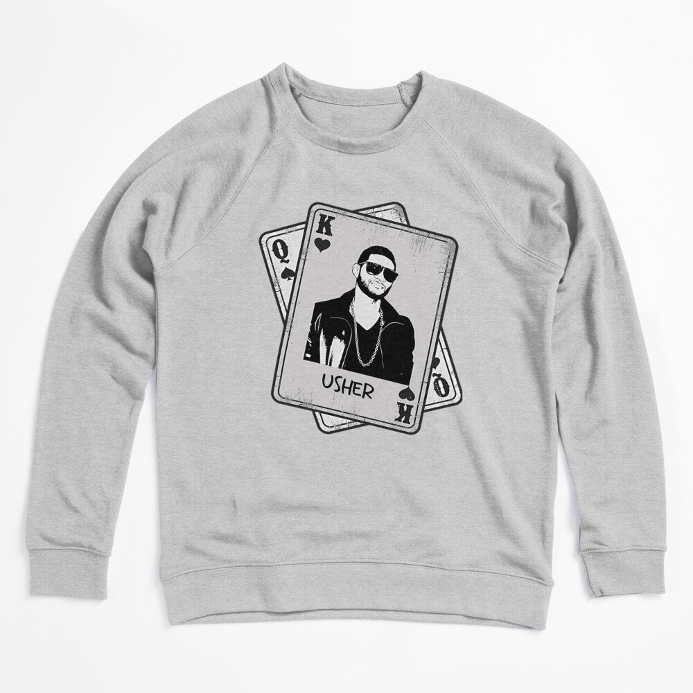 Usher Playing Cards R&B Portrait Design Shirt