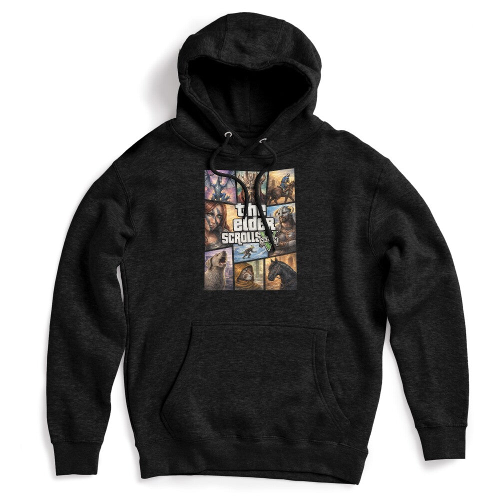 Skyrim Meets Gta Unofficial Fan Artwork Shirt