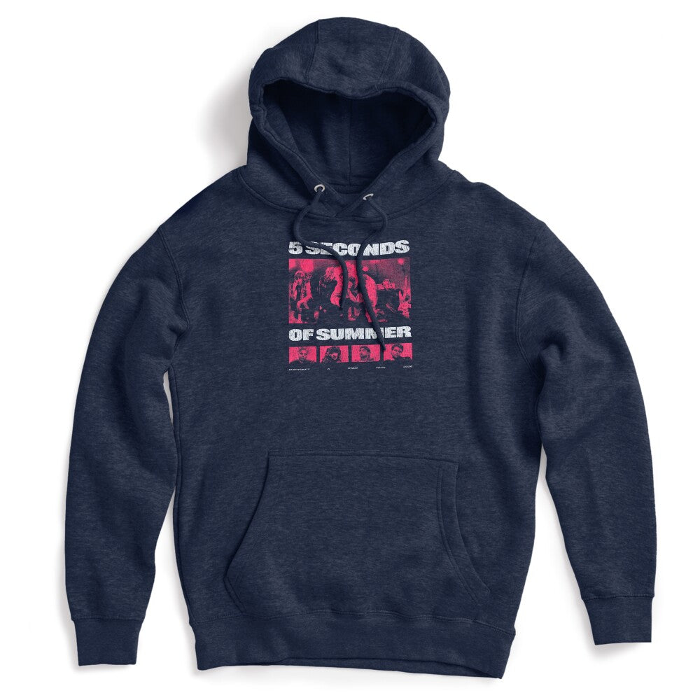 Retro 5 Seconds Of Summer Tour Photo Graphic Pop Punk Band Shirt