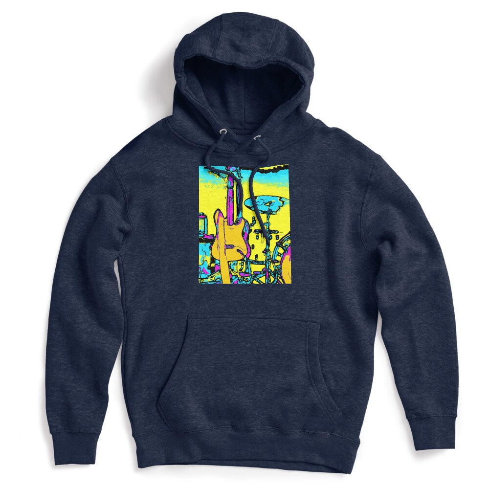 Let's Rock And Roll - Music Instruments Shirt