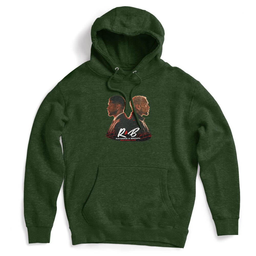 Usher Raymond Chris Brown R&B Tour Design Shirt