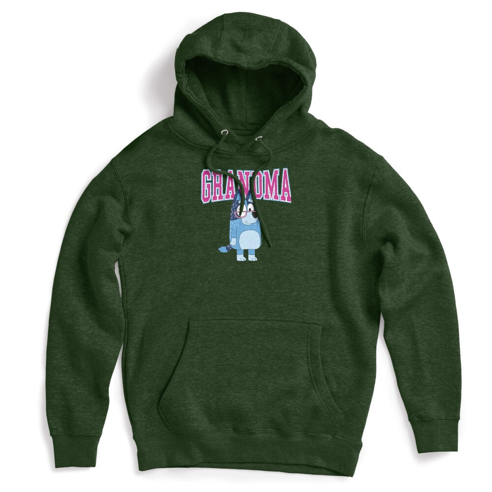 Grandma Blue Dog Cartoon Shirt