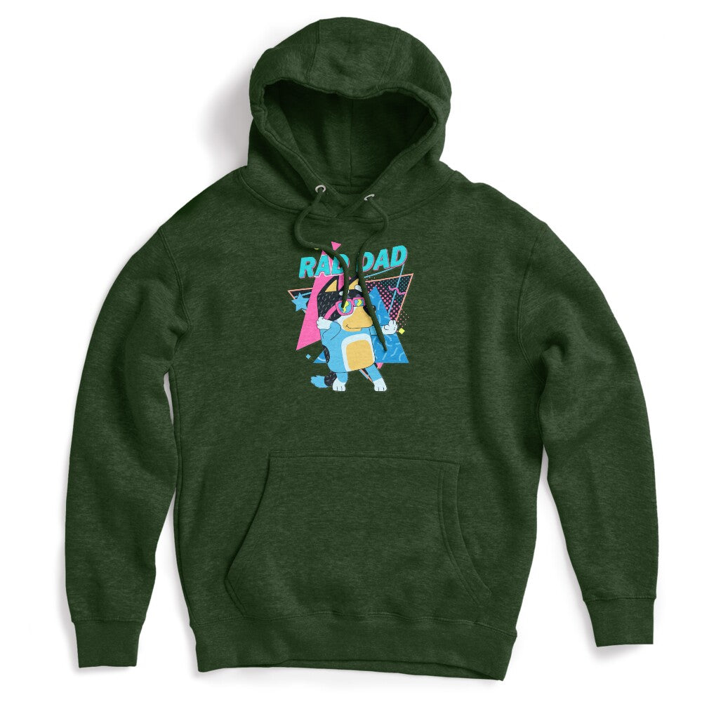 Rad Dad Dog Character Vibrant Shirt