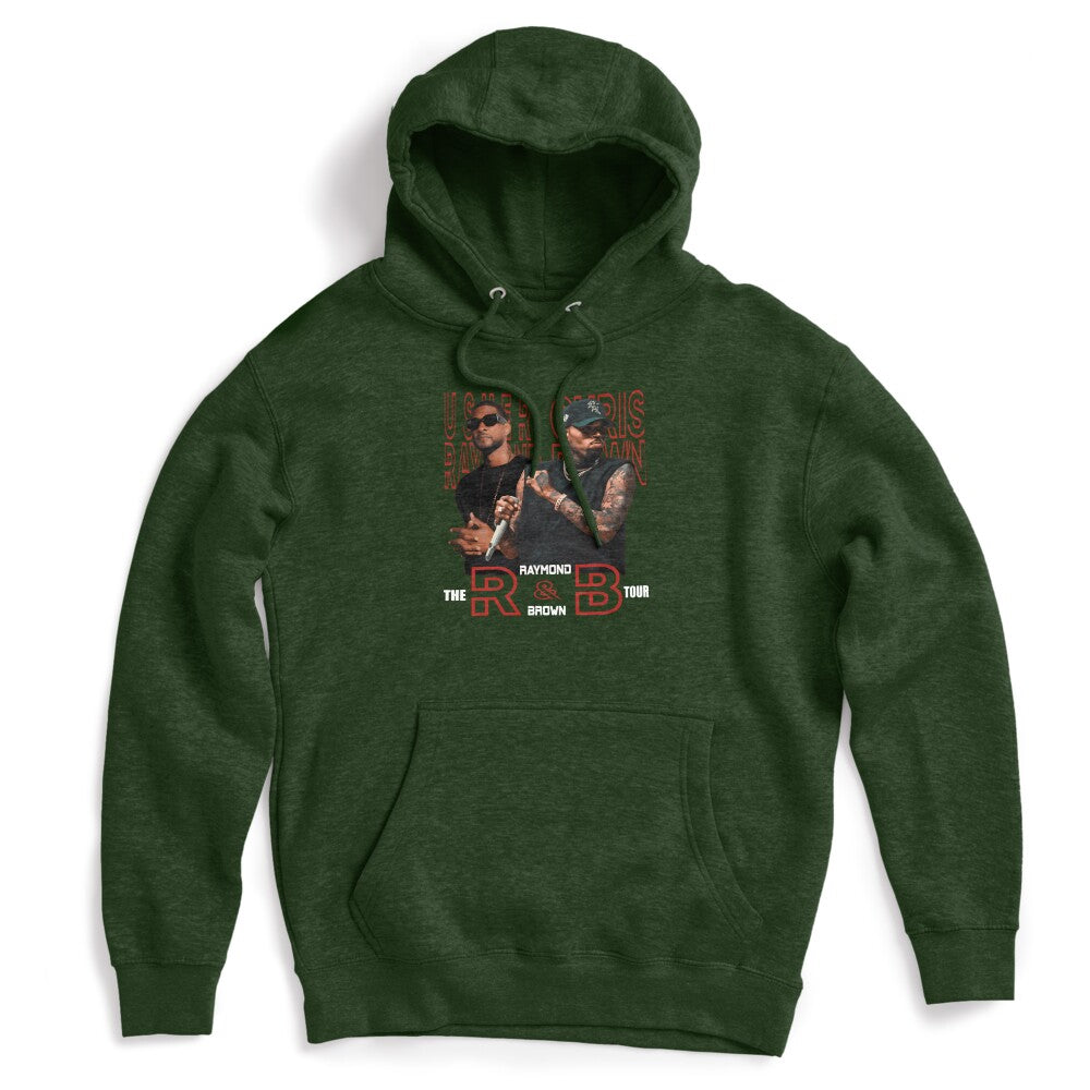 Usher Chris Brown 2026 R&B Tour Design Shirt