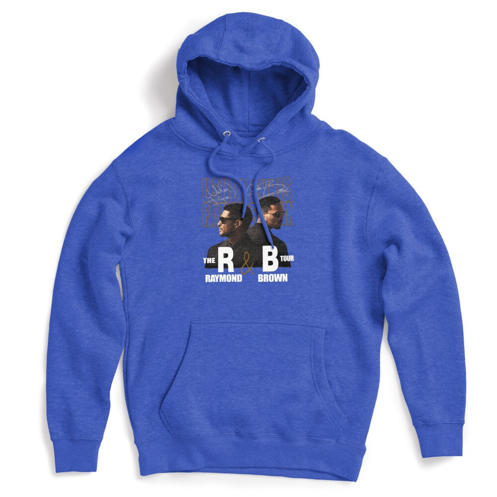 Usher Chris Brown R&B Tour Collage Design Shirt