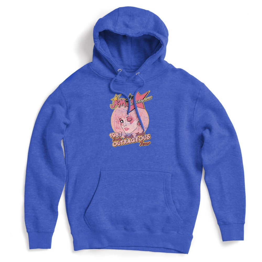 Jem And The Holograms Tour- Distressed Shirt