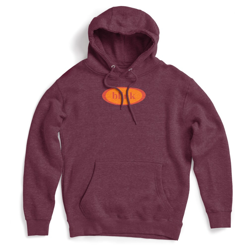 Vintage BLINK 182 Pre 182 Oval Logo Design - RedOrange Shirt