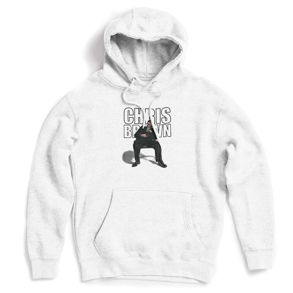 Chris Brown Modern Outline Minimalist Graphic Design Shirt
