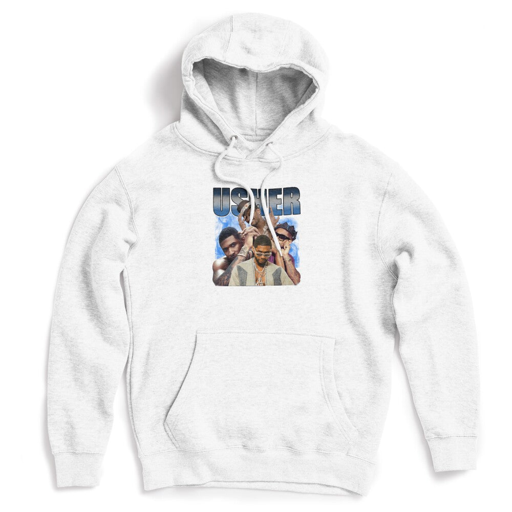 Usher Retro R&B Portrait Collage Shirt