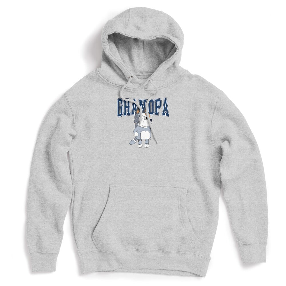 Grandpa Dog Character Varsity Shirt