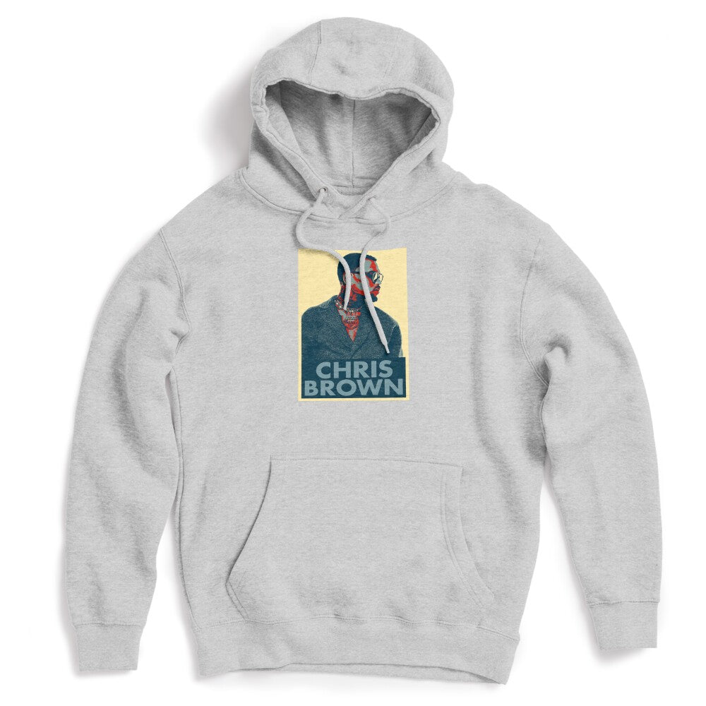 Chris Brown Colorful Pop Art Portrait Design Shirt