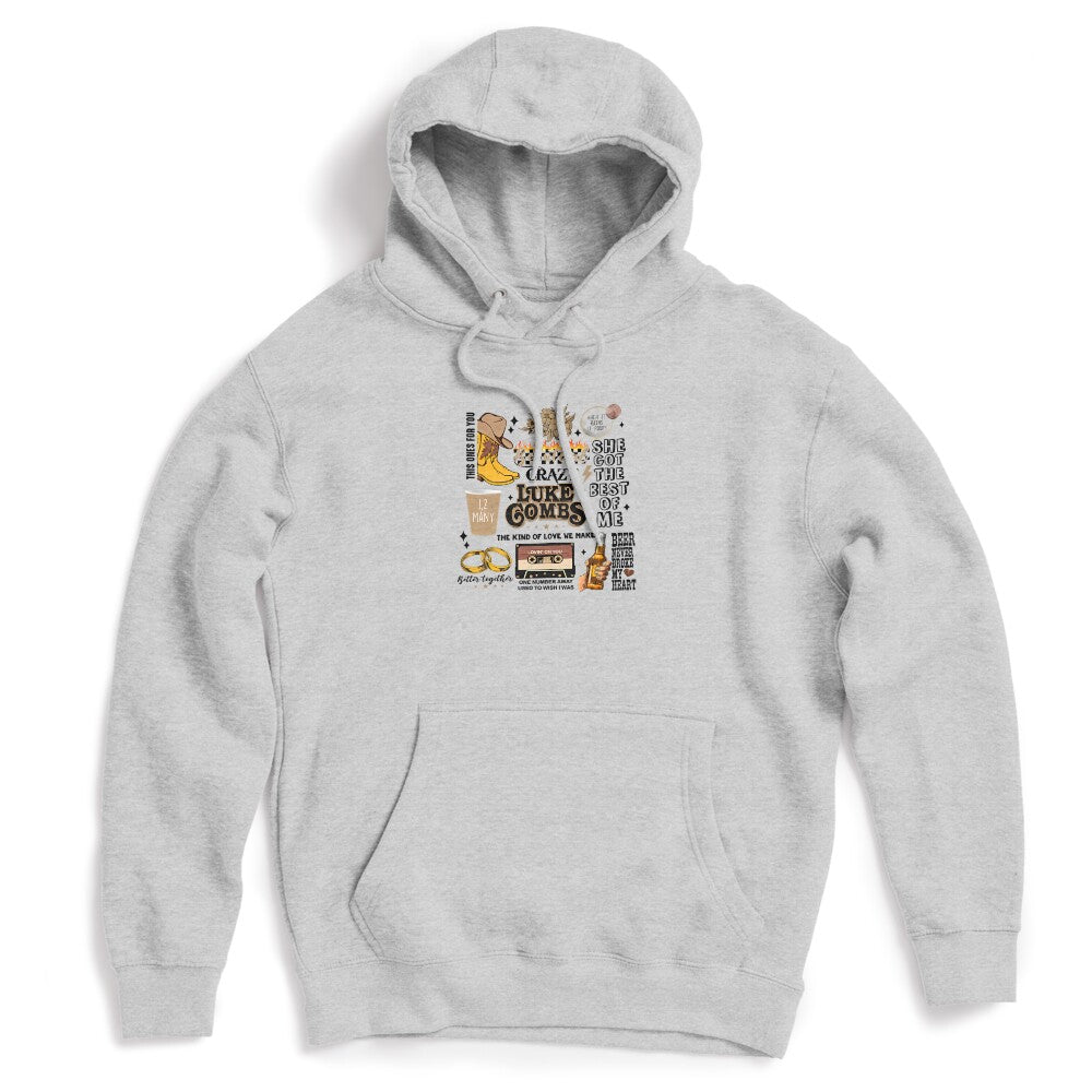 Luke Combs Vintage Music Cowboy Western Country Music Shirt