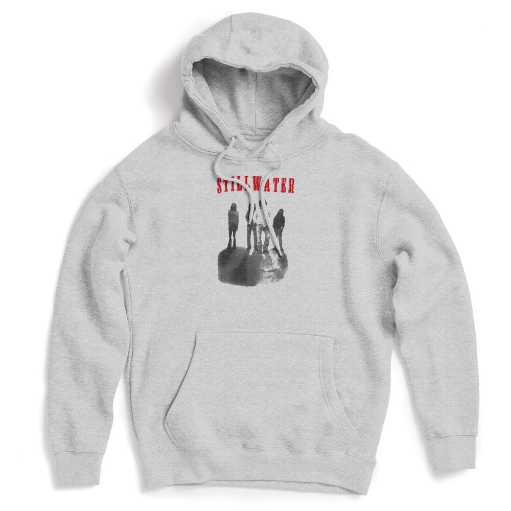 Stillwater Band Red Typography Silhouetted Members Artwork Shirt