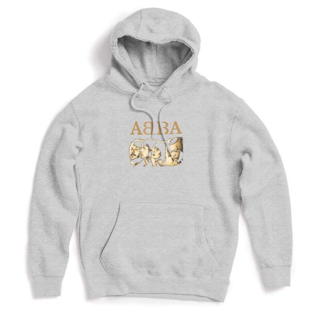 ABBA Golden Sepia Profile Portrait Design Shirt